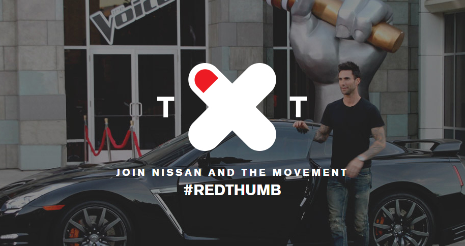 Nissan Red Thumb Campaign